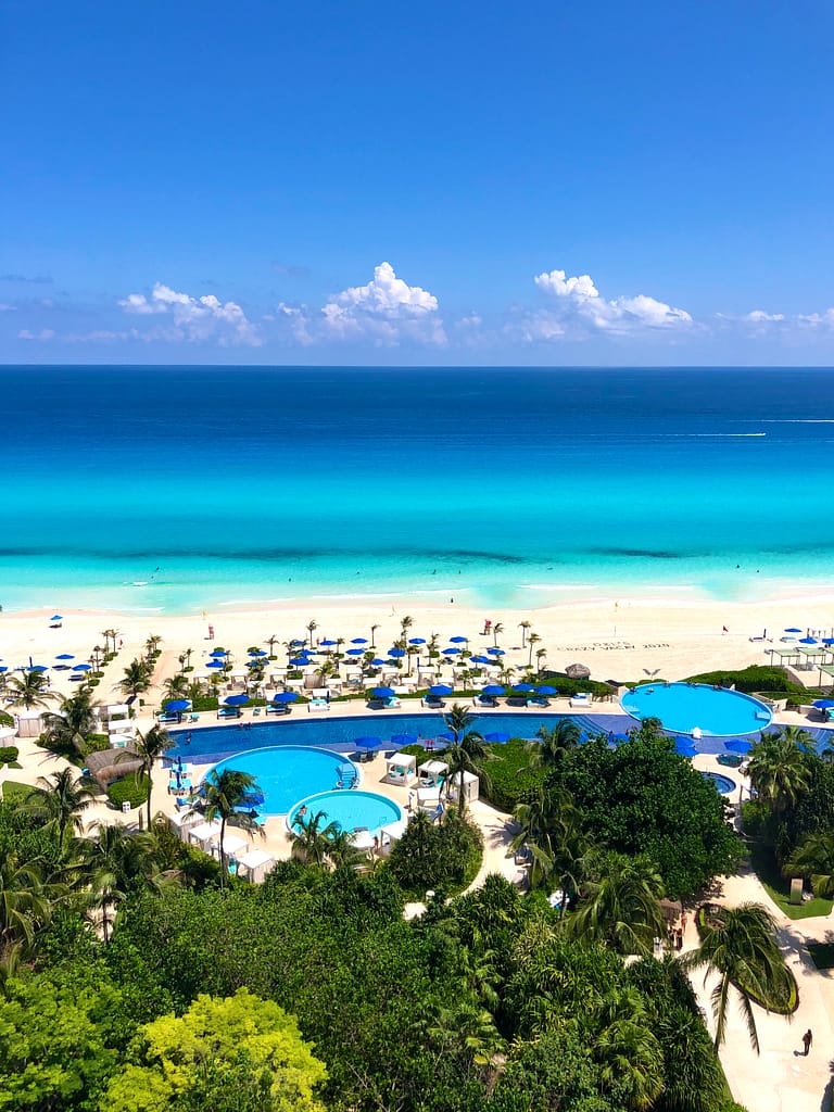 Live Aqua overview Live Aqua hotel view of beach and pool